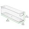 mDesign Plastic Kitchen Food Storage Bin with Handles, 6 Pack